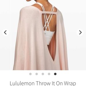 Lululemon Throw it on Wrap